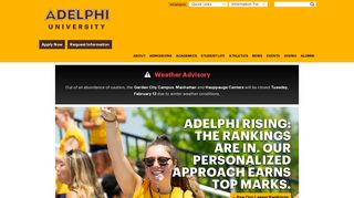 
                            3. Adelphi University | Higher Education College on Long Island, NY - Adelphi Ecampus Portal Login