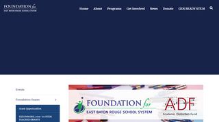 
                            7. ADF Grants - Foundation for East Baton Rouge School System - Home Access Center Portal Ebr