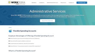 
                            7. Administrative Services - Flexible Spending ... - WORKTERRA - Workterra Portal