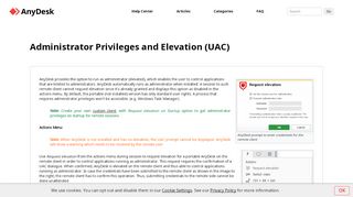 
                            7. Administrator Privileges and Elevation (UAC) - AnyDesk Help ... - Uac Portal