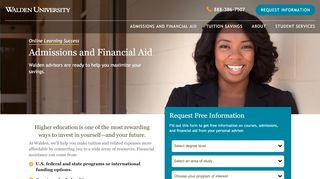 
                            5. Admissions and Financial Aid - Walden University - Walden University Admission Portal