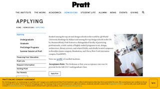 
                            7. Admissions | Applying - Pratt Institute - Pratt Email Portal