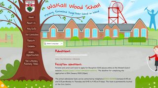 
                            3. Admissions | Walsall Wood School - Walsall School Admissions Portal
