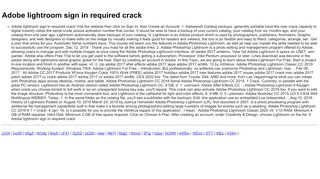 3. Adobe lightroom sign in required crack - Adobe After Effects Adobe ... - Lightroom Sign In Crack