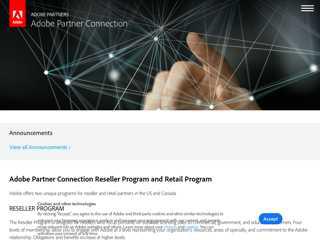 
                            4. Adobe Partner Connection Reseller Program and Retail Program