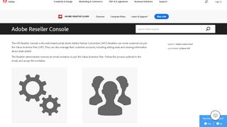 Adobe Reseller Console - Adobe Help Center - Adobe Reseller Portal