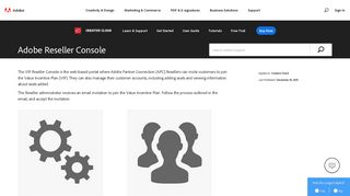 
                            2. Adobe Reseller Console - Adobe Support - Adobe Reseller Console Portal