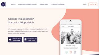 
                            8. AdoptMatch | A Better Way to Match Expectant Parents with ...