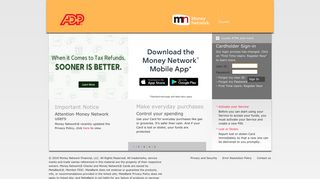 
                            7. ADP - Money Network - Value Pay Card Portal
