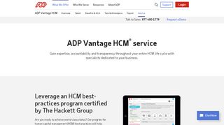 ADP Vantage HCM® | HCM Best Practices and Service - Vantage Adp Portal