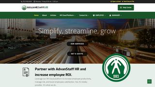 
                            9. Advanstaff HR - PEO, Payroll, HR, Risk Managent - Aegpeo Com Employee Portal