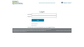 
                            3. advisor login - 529 QuickView - Quickview Login