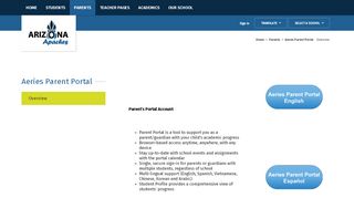 
                            4. Aeries Parent Portal / Overview - Alvord Unified School District - Granada Middle School Parent Portal