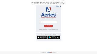 Aeries: Portals - Aeries ASP Portals - Preuss Parent Portal
