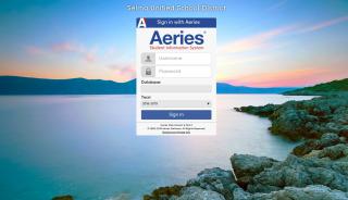
                            4. Aeries Sign in with Aeries - Selma Unified School District - Selmausd Parent Portal