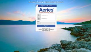 
                            4. Aeries Software - Aeries Portal Amador County