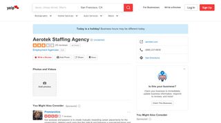 
Aerotek Staffing Agency - 24 Reviews - Employment Agencies ...  
