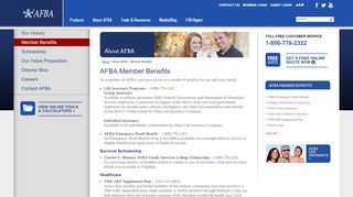 
                            6. AFBA Member Benefits | AFBA - Www Afba Com Portal