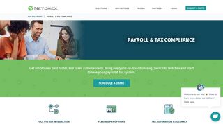 
                            4. Affordable + Easy Payroll & Tax Solutions - Netchex - Netchex Online Login Page