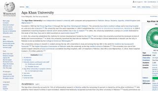 
                            5. Aga Khan University - Wikipedia - Portal Aku Edu