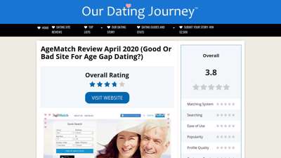 AgeMatch Review March 2020 (Bad For Age Gap Dating?)