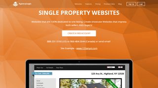 
                            7. AgencyLogic - Single Property Websites - My Single Property Websites Portal