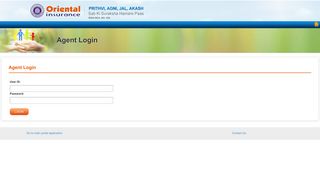 
                            1. Agent Login - Oriental Insurance - Oriental Insurance Agent Portal
