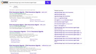 
                            4. agentexchange log in erie insurance agent login - WOW.com ... - Agentexchange Login