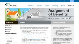 
                            1. Agents - Citizens Property Insurance - Citizens Property Insurance Agent Portal
