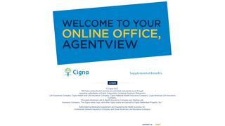 
                            2. AgentView - Cigna Producer Express Portal