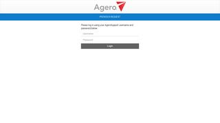 Agero :: SP Callback Automation - Login - Agero Portal