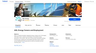 
                            6. AGL Energy Careers and Employment | Indeed.com - Agl Careers Portal