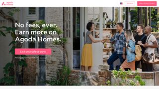 
                            4. Agoda Homes: List Your Home and Earn Extra Income, Today! - Ycs Agoda Portal