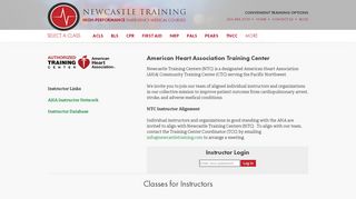 
                            8. AHA and Medical Training Instructor Opportunities - Aha Instructor Portal