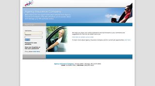 AIC Login Page - Aic Agent Portal