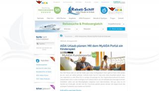 
                            8. AIDA Urlaub planen Mit dem MyAIDA Portal ein Kinderspiel - Rabatt ... - Aida Portal