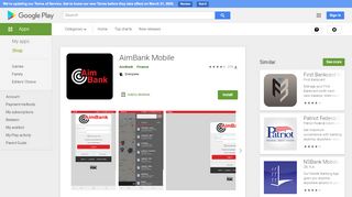 
                            5. AimBank Mobile - Apps on Google Play - Aim Bank Portal