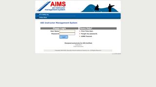 
                            9. AIMS Login - Specialty Vehicle Institute - Aims Website Portal