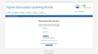 
                            5. (AIPC) - Higher Education Learning Portal - Aipc Student Portal Login