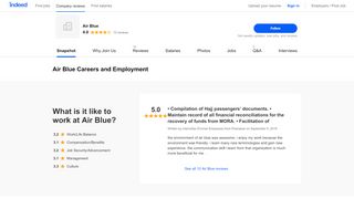 
Air Blue Careers and Employment | Indeed.com  
