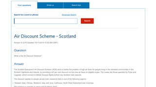 
                            5. Air Discount Scheme - Scotland - Air Discount Scheme Portal