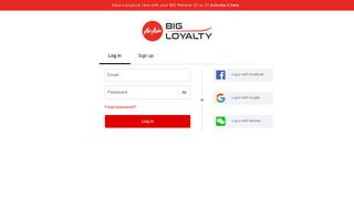 
                            1. AirAsia | Membership - AirAsia – BIG - Bigshot Portal