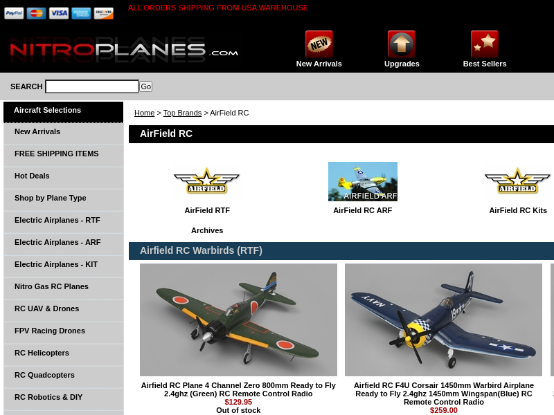 
                            3. AirField RC - NitroPlanes