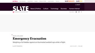 
                            8. Airplane bathroom emergency: Is it ever all right to ignore the ... - Fasten Sign In