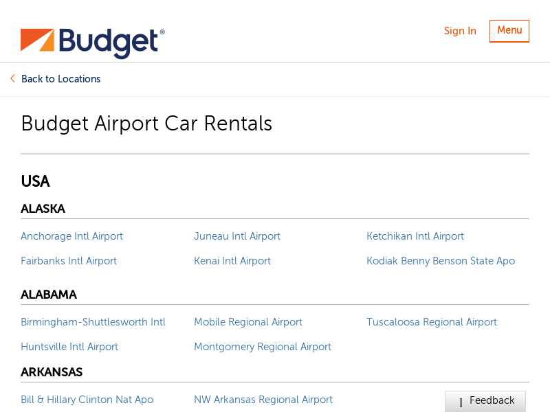 
                            6. Airport Car Rentals | Budget Rent a Car