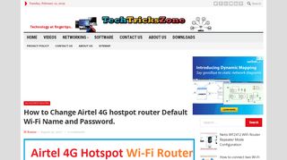 
                            8. Airtel 4G hotspot Router Configuration First Time from Mobile - Airtel 4g Hotspot Portal Id And Password