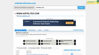 
                            7. airteltez.com at Website Informer. Visit Airteltez. - Airteltez Login