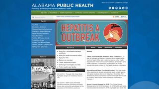 
                            2. Alabama Department of Public Health (ADPH) - Adph Portal