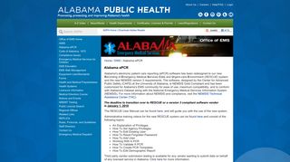
                            7. Alabama ePCR | Alabama Department of Public Health (ADPH) - Alabama Epcr Portal