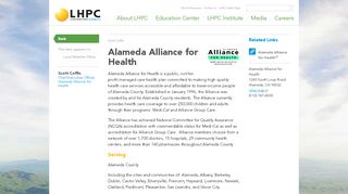 
                            8. Alameda Alliance for Health - Local Health Plans of California - Alameda Alliance Portal